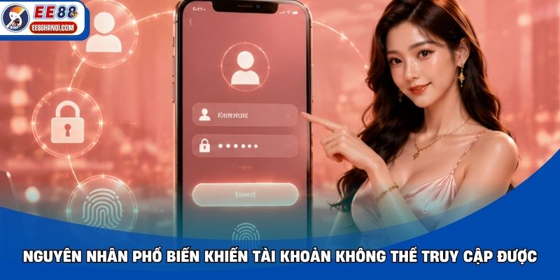 Nguyên nhân phổ biến khiến tài khoản không thể truy cập được
